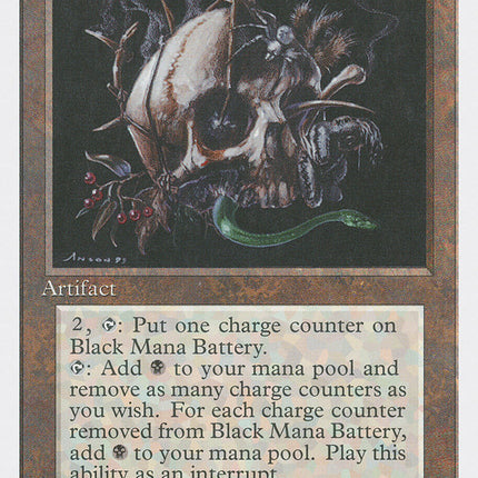 Black Mana Battery [Fourth Edition]