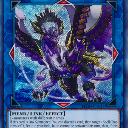Knightmare Gryphon [FLOD-EN048] Secret Rare