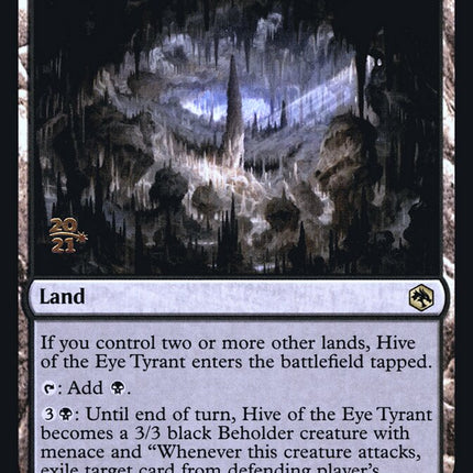 Hive of the Eye Tyrant [Dungeons & Dragons: Adventures in the Forgotten Realms Prerelease Promos]