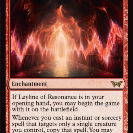 Leyline of Resonance [Duskmourn: House of Horror]