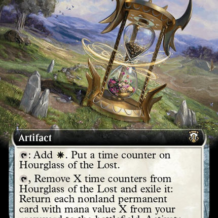 Hourglass of the Lost (Extended Art) [Modern Horizons 3 Commander]