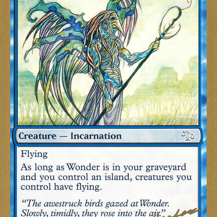 Wonder (Dave Humpherys) (SB) [World Championship Decks 2003]
