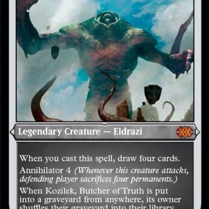 Kozilek, Butcher of Truth (Foil Etched) [Double Masters 2022]