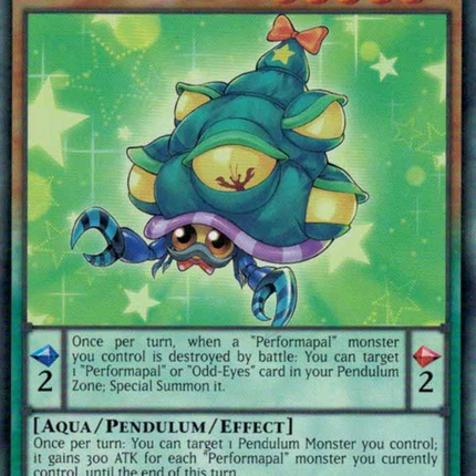 Performapal Sellshell Crab [MP17-EN002] Common