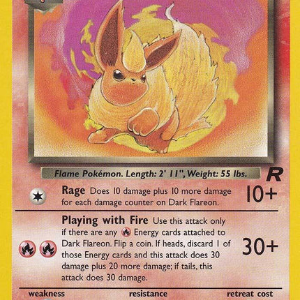 Dark Flareon (35/82) [Team Rocket Unlimited]