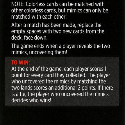 Mimic Match (Magic Minigame) [Dungeons & Dragons: Adventures in the Forgotten Realms Minigame]