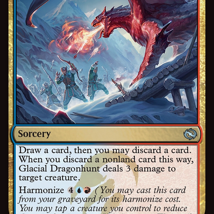 Glacial Dragonhunt [Tarkir: Dragonstorm]