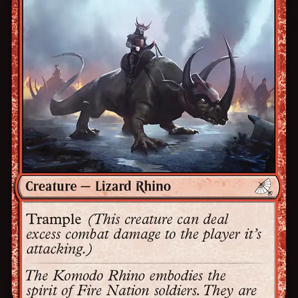 Komodo Rhino (0283) [Avatar: The Last Airbender: Eternal-Legal]