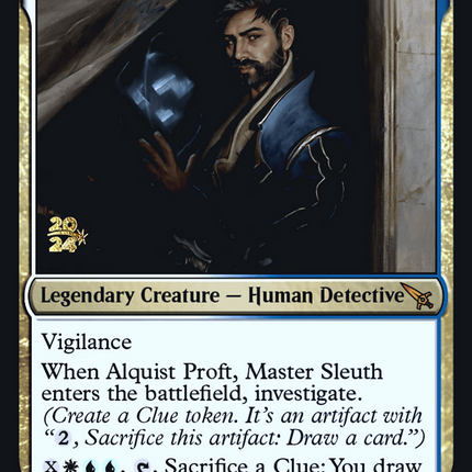 Alquist Proft, Master Sleuth [Murders at Karlov Manor Prerelease Promos]