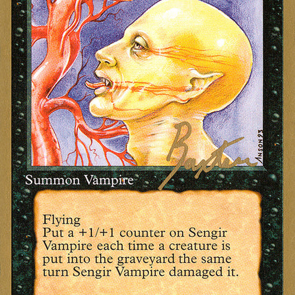 Sengir Vampire (George Baxter) [Pro Tour Collector Set]