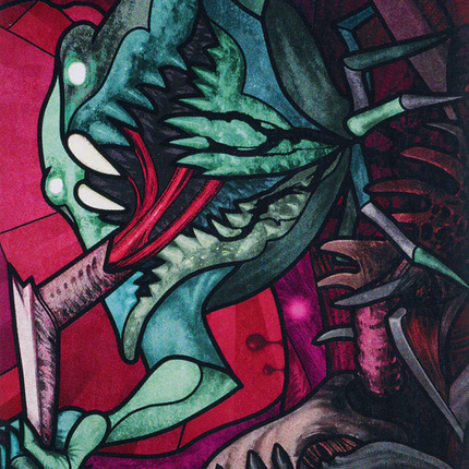 Yargle, Glutton of Urborg Art Card [March of the Machine Art Series]