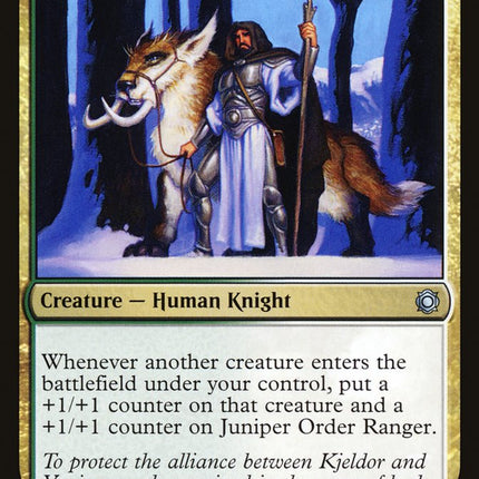 Juniper Order Ranger [Conspiracy: Take the Crown]