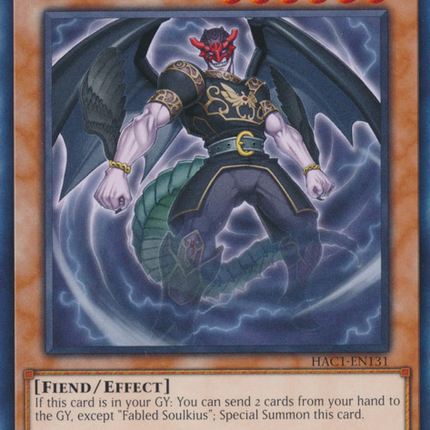 Fabled Soulkius [HAC1-EN131] Common