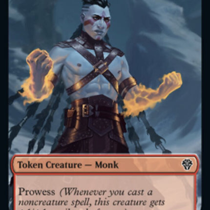 Soldier // Monk Double-Sided Token [Dominaria United Tokens]