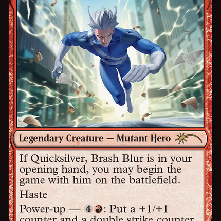 Quicksilver, Brash Blur [Standard Showdown Promos]