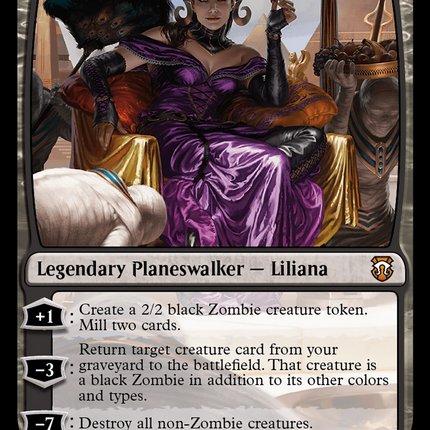 Liliana, Death's Majesty (Ripple Foil) [Modern Horizons 3 Commander]