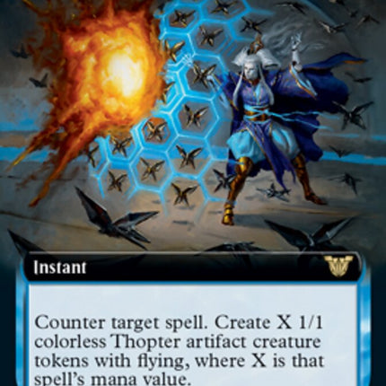 Access Denied (Extended Art) [Kamigawa: Neon Dynasty Commander]