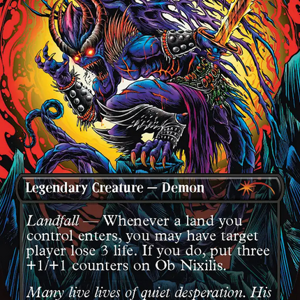 Ob Nixilis, the Fallen [Secret Lair Countdown Kit]