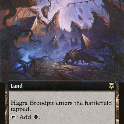 Hagra Mauling // Hagra Broodpit (Extended Art) [Zendikar Rising]