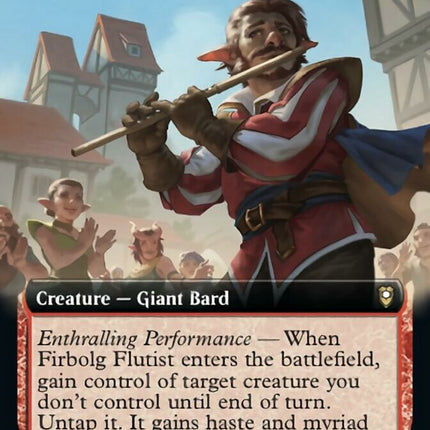 Firbolg Flutist (Extended Art) [Commander Legends: Battle for Baldur's Gate]