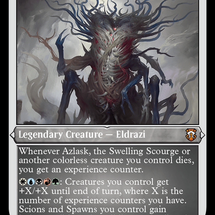 Azlask, the Swelling Scourge (Foil Etched) [Modern Horizons 3 Commander]