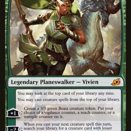 Vivien, Monsters' Advocate (Promo Pack) [Ikoria: Lair of Behemoths Promos]