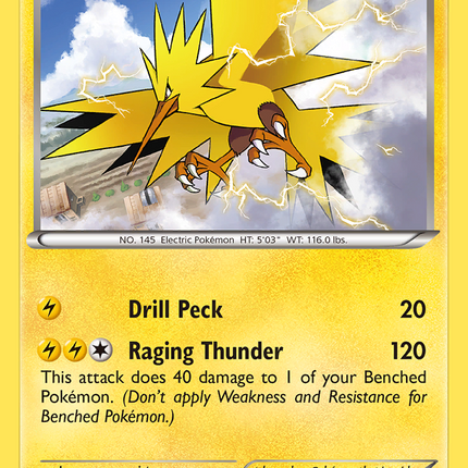 Zapdos (23/108) [XY: Roaring Skies]