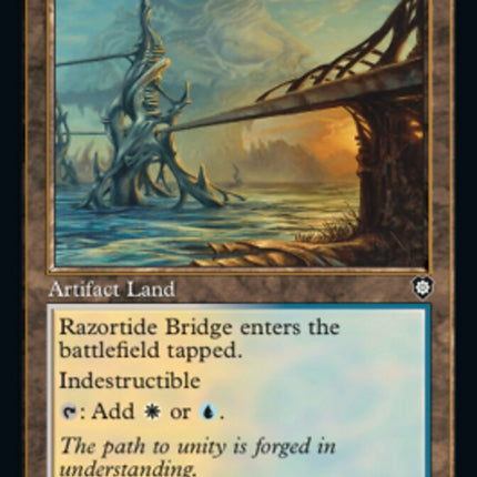 Razortide Bridge (Retro) [The Brothers' War Commander]