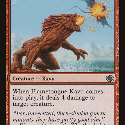 Flametongue Kavu [Duel Decks: Jace vs. Chandra]