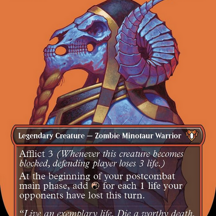 Neheb, the Eternal (Borderless Profile) [Commander Masters]