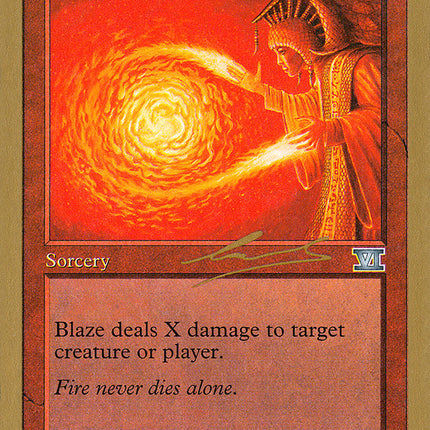Blaze (Nicolas Labarre) [World Championship Decks 2000]
