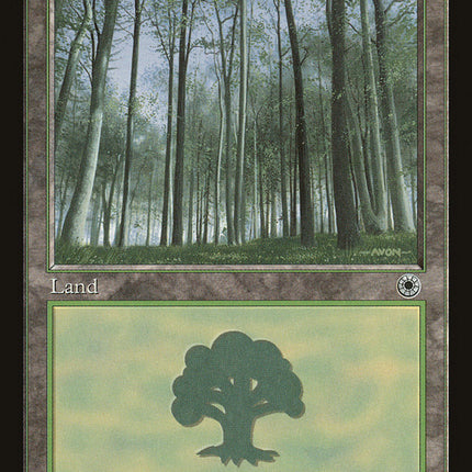 Forest (Green Signature with White Bark Trees) [Portal]
