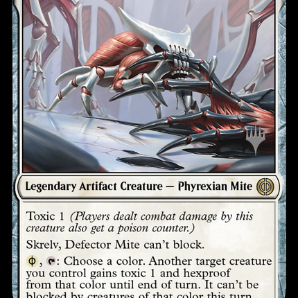 Skrelv, Defector Mite (Promo Pack) [Phyrexia: All Will Be One Promos]