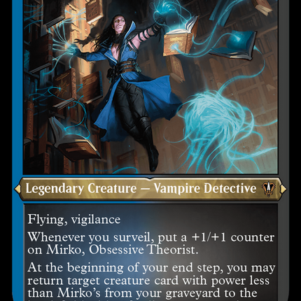 Mirko, Obsessive Theorist (Display Commander) [Murders at Karlov Manor Commander]