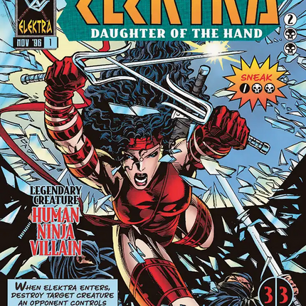 Elektra, Daughter of the Hand (Borderless) (395) [Marvel Super Heroes]