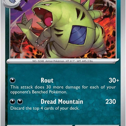 Tyranitar (135/193) [Scarlet & Violet: Paldea Evolved]