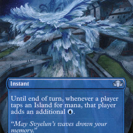 High Tide (Borderless Alternate Art) [Dominaria Remastered]