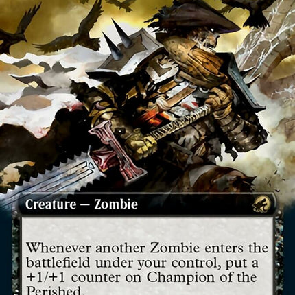 Champion of the Perished (Extended Art) [Innistrad: Midnight Hunt]