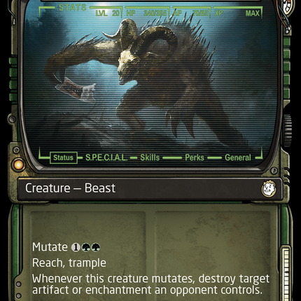 Toxic Sheepsquatch - Gemrazer (Showcase) (Surge Foil) [Fallout]