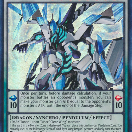 Odd-Eyes Wing Dragon [DIFO-EN098] Super Rare