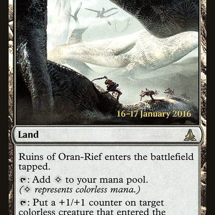 Ruins of Oran-Rief [Oath of the Gatewatch Prerelease Promos]