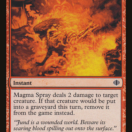 Magma Spray [Shards of Alara]