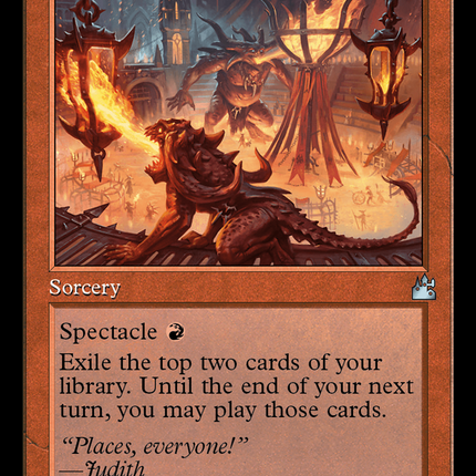 Light Up the Stage (Retro Frame) [Ravnica Remastered]