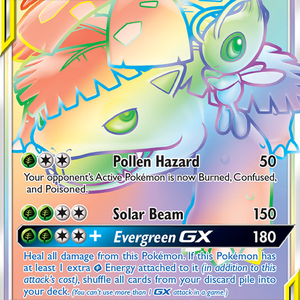 Celebi & Venusaur GX (182/181) [Sun & Moon: Team Up]