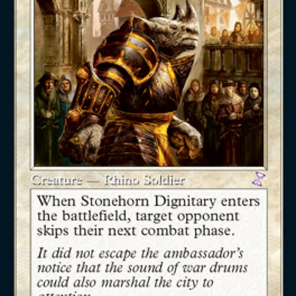 Stonehorn Dignitary (Timeshifted) [Time Spiral Remastered]
