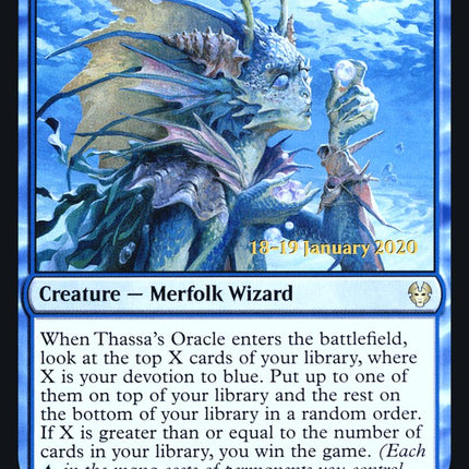 Thassa's Oracle [Theros Beyond Death Prerelease Promos]