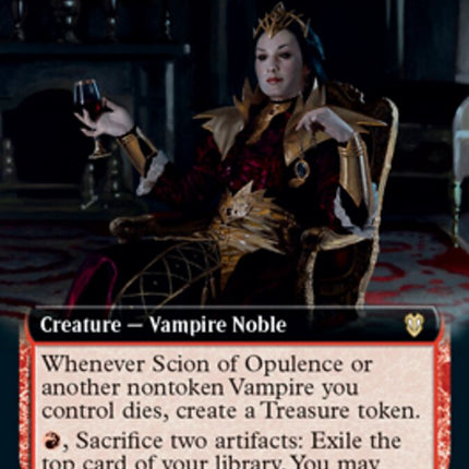 Scion of Opulence (Extended Art) [Innistrad: Crimson Vow Commander]