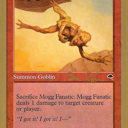 Mogg Fanatic (Ben Rubin) [World Championship Decks 1998]