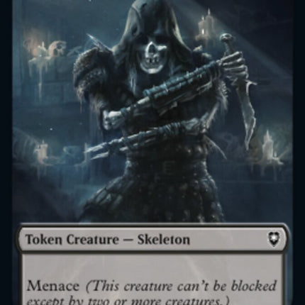 Skeleton Token [Commander Legends: Battle for Baldur's Gate Tokens]