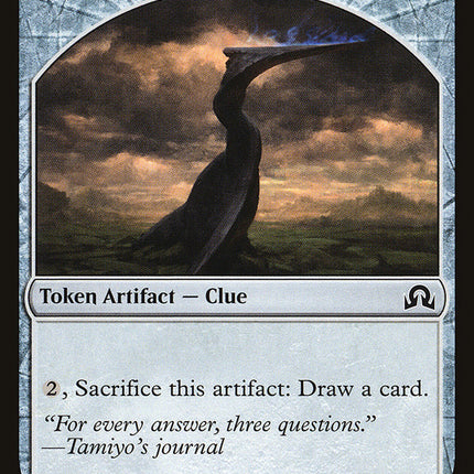 Clue Token (012/018) [Shadows over Innistrad Tokens]